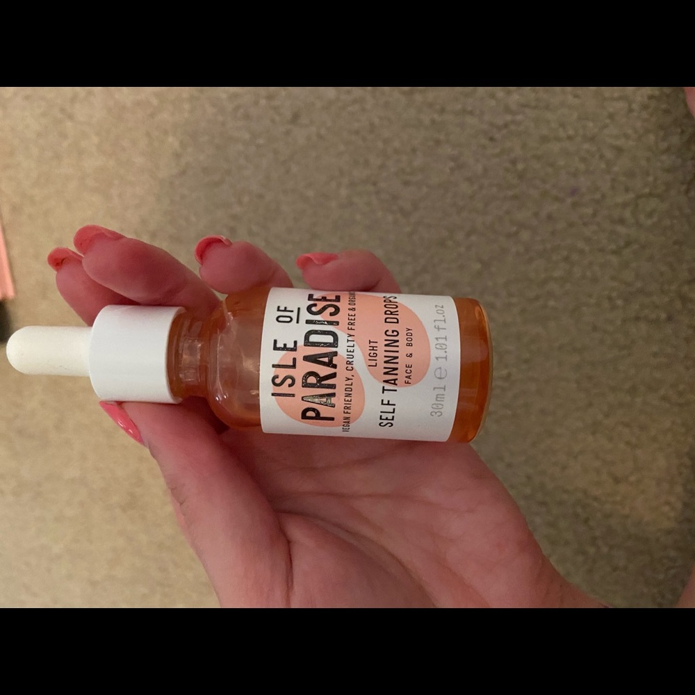 Isle of Tanning drops